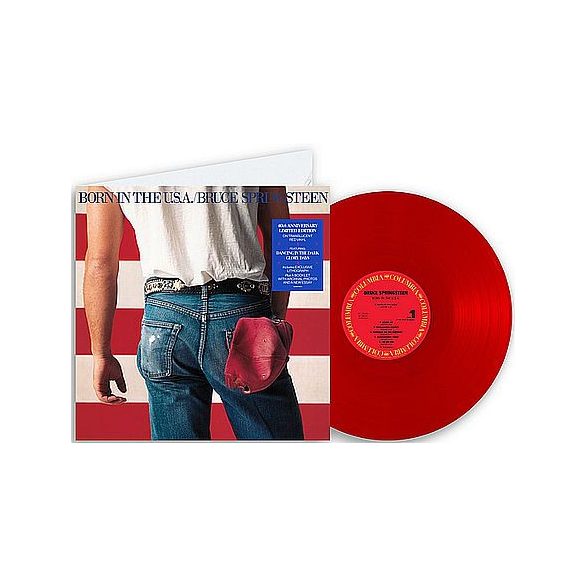 BRUCE SPRINGSTEEN - Born In the U.S.A. (40th Anniversary Edition) / színes vinyl bakelit / LP