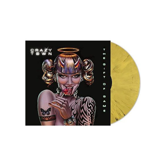 CRAZY TOWN - Gift of Game BORÍTÓSÉRÜLT! / yellow butterfly vinyl bakelit / LP