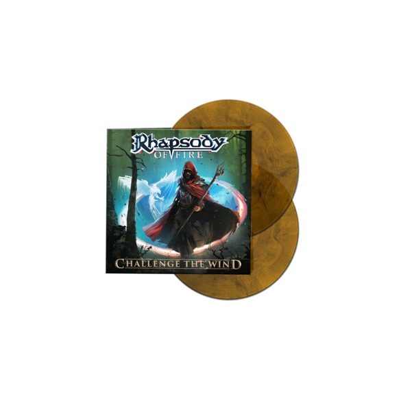 RHAPSODY OF FIRE - Challenge the Wind / orange marbled vinyl bakelit / 2xLP