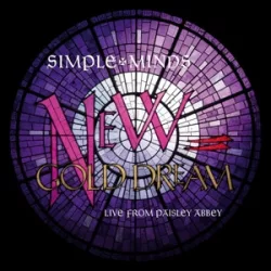   SIMPLE MINDS - New Gold Dream - Live From Paisley Abbey / színes vinyl bakelit / LP