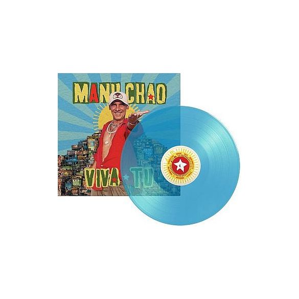 MANU CHAO - Viva Tu / clear blue vinyl bakelit / LP