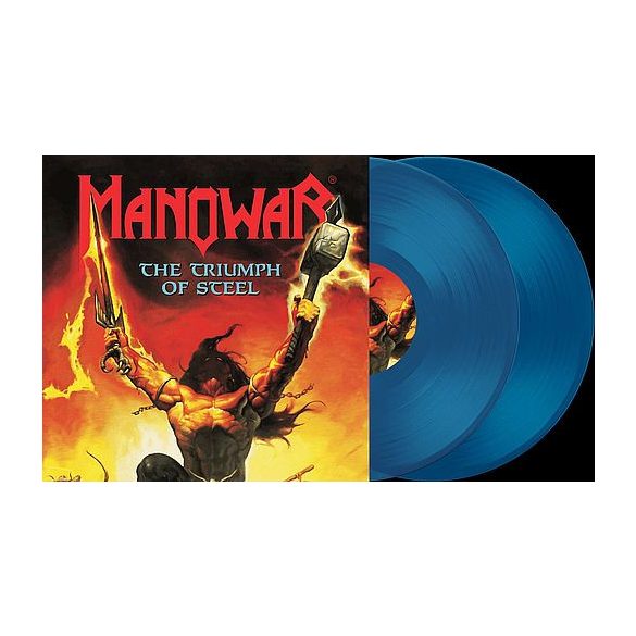 MANOWAR - The Triumph of Steel / színes vinyl bakelit / 2xLP