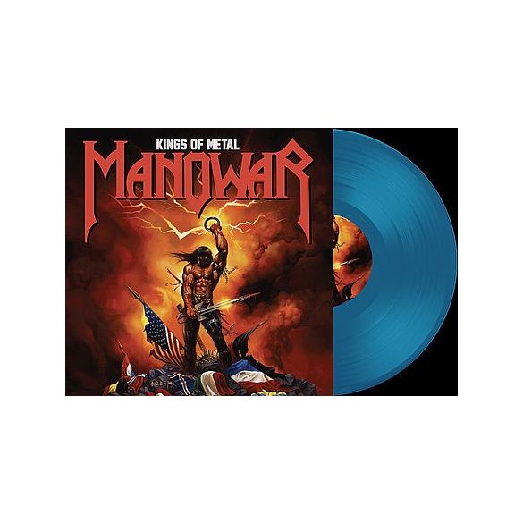 MANOWAR - Kings of Metal / színes vinyl bakelit / LP