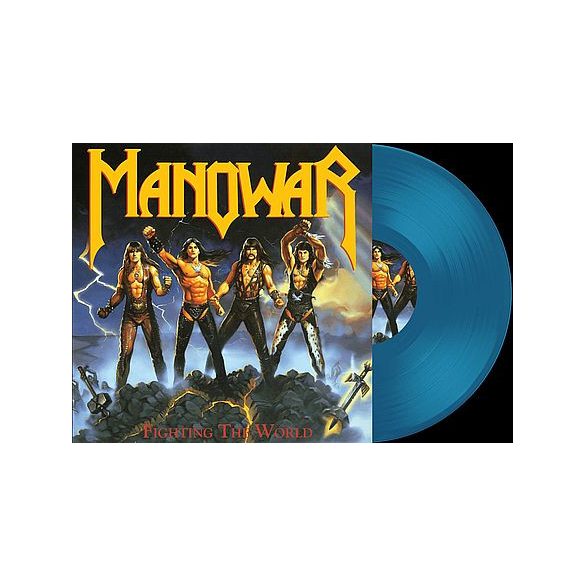 MANOWAR - Fighting For the World / színes vinyl bakelit / LP