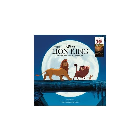 FILMZENE - The Lion King / picture disc vinyl bakelit / LP