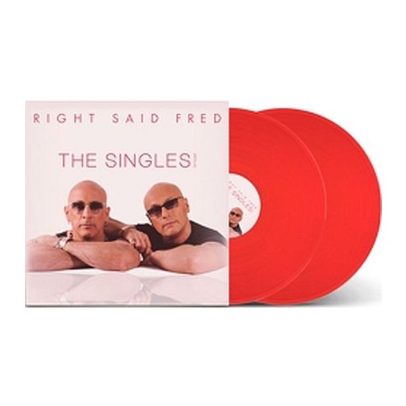 RIGHT SAID FRED - Singles / red vinyl bakelit / 2xLP