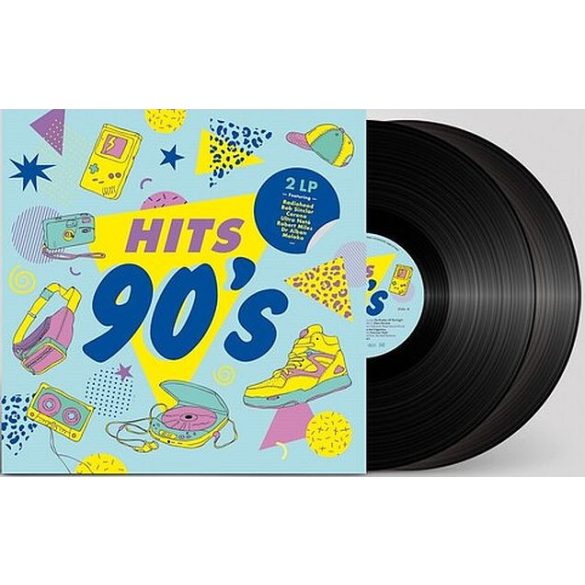 VÁLOGATÁS - Hits 90s / vinyl bakelit / 2xLP