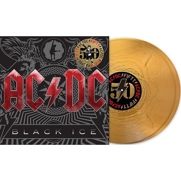 AC/DC - Black Ice (50th Anniversary) / gold vinyl bakelit / 2xLP