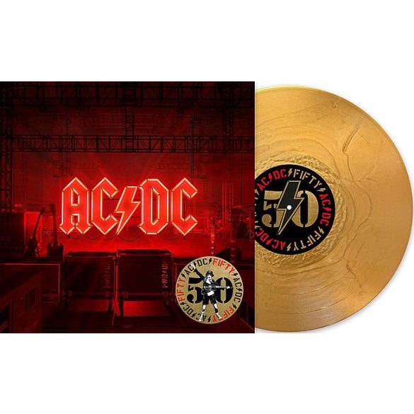 AC/DC - Power Up (50th Anniversary) / gold vinyl bakelit / LP