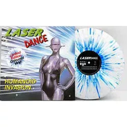   LASERDANCE - Humanoid Invasion / színes vinyl bakelit maxi / 12"