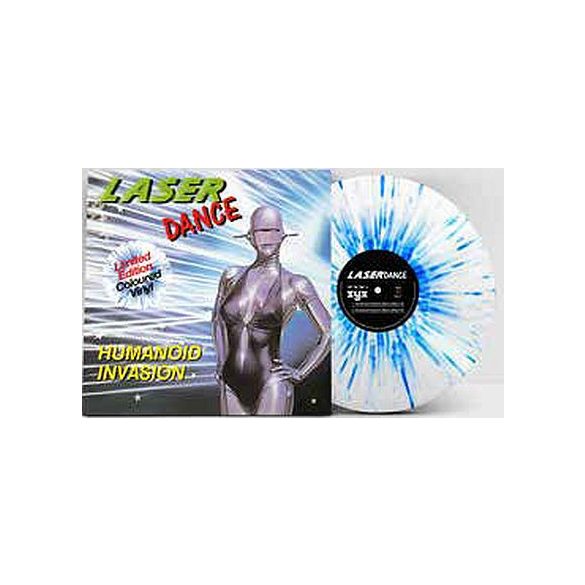 LASERDANCE - Humanoid Invasion / színes vinyl bakelit maxi / EP