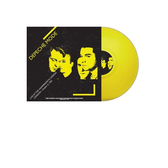 DEPECHE MODE -  Live at The Hammersmith Odeon (London 1983.10.06.) / yellow vinyl bakelit / LP