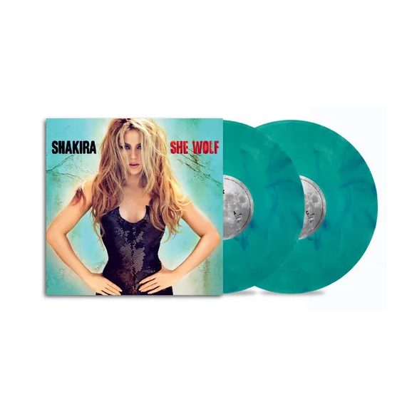 SHAKIRA - She Wolf / színes vinyl bakelit / 2xLP 