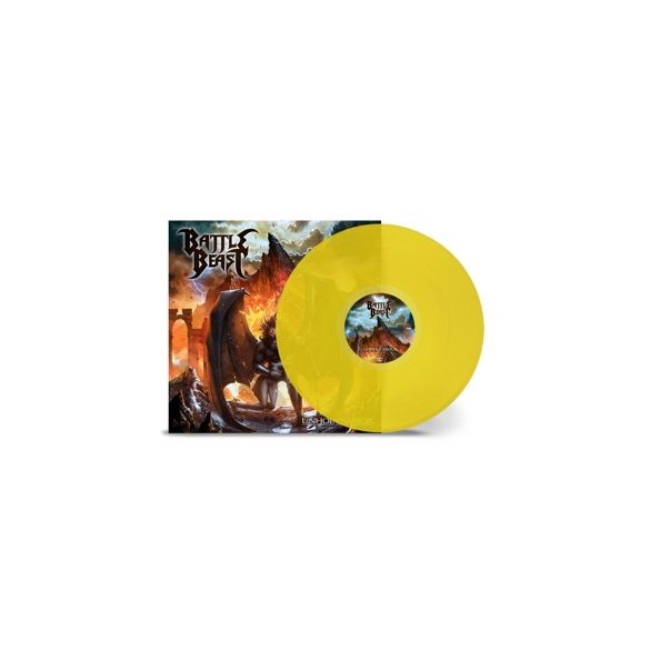 Battle Beast Unholy Savior / yellow vinyl bakelit / LP