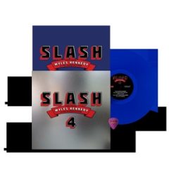   SLASH - 4 Feat Myles Kennedy And The Conspirators / blue vinyl bakelit / LP