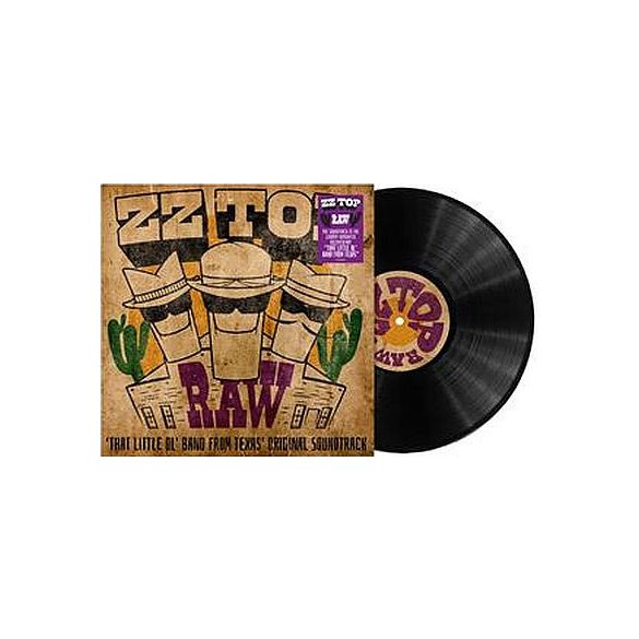 ZZ TOP - Raw ( That Little Ol Band From Texas) / vinyl bakelit / LP