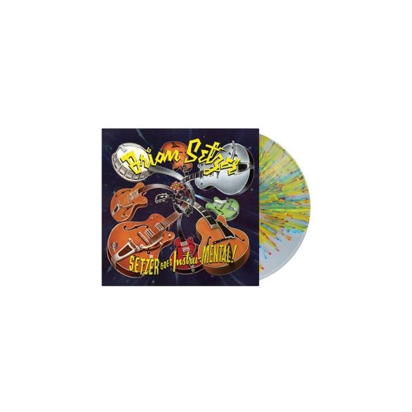 BRIAN SETZER - Setzer Goes Instru-Mental! / színes vinyl bakelit / LP