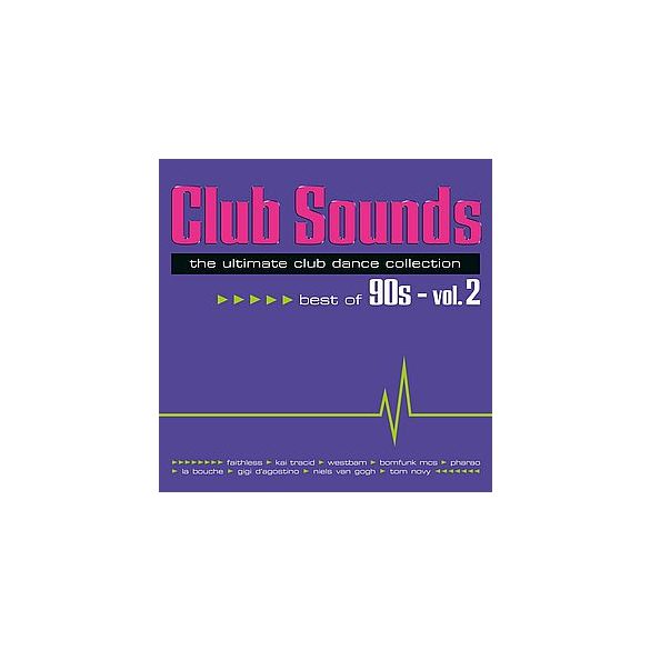 VÁLOGATÁS - Club Sounds Best Of 90s Vol. 2 / vinyl bakelit / 2xLP