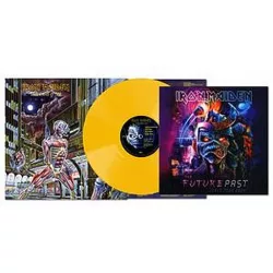 IRON MAIDEN - Somewhere In Time / yellow vinyl bakelit / LP