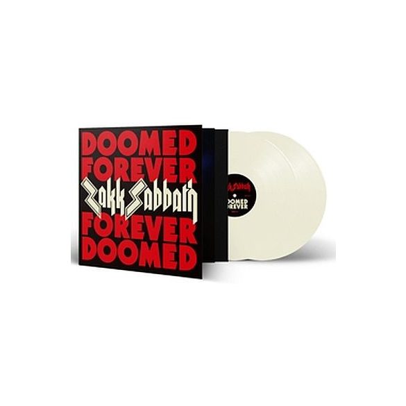 ZAKK SABBATH - Doomed Forever Forever Doomed / creamy white vinyl bakelit / 2xLP