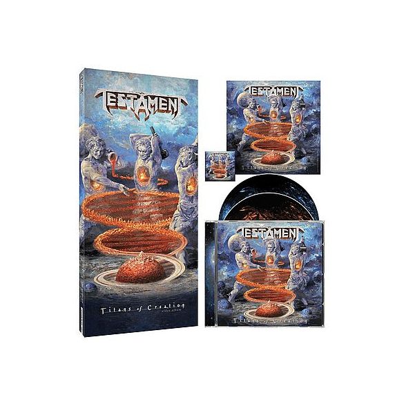 TESTAMENT - Titans of Creation / cd + blu-ray / CD