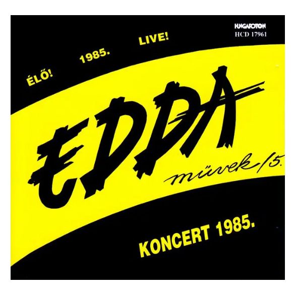 EDDA -  5. Koncert 1985. CD