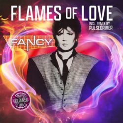   Fancy - Flames of Love / színes vinyl bakelit maxi / 12"
