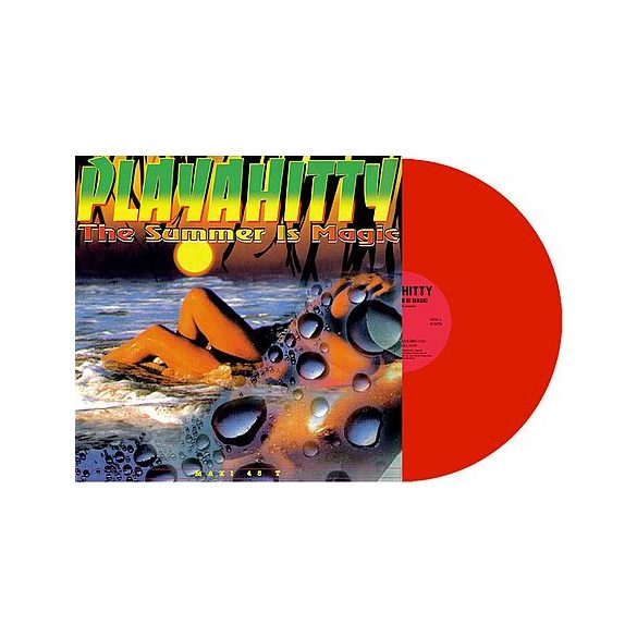 PLAYAHITTY - The Summer Is Magic (red maxi vinyl bakelit / "12