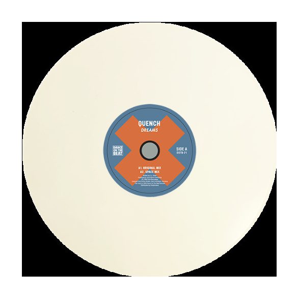 QUENCH - Dreams / white maxi vinyl bakelit / "12