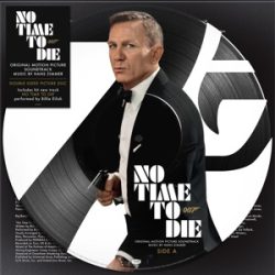   FILMZENE - 007 James Bond No Time To Die / picture disc vinyl bakelit / LP