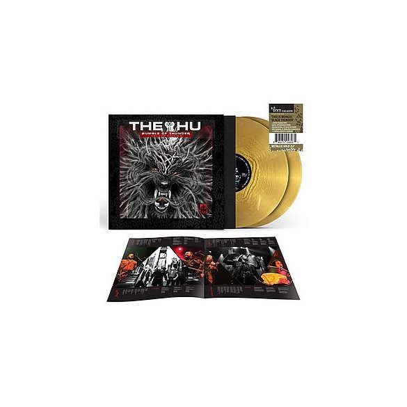 THE HU - Rumble Of Thunder / deluxe gold vinyl bakelit / 2xLP