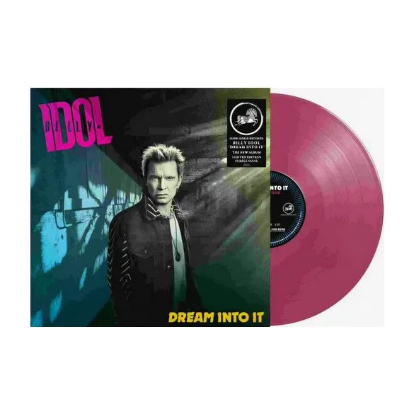 BILLY IDOL - Dream Into It  / színes vinyl bakelit / LP 