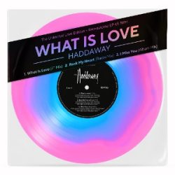   HADDAWAY - What is Love / színes vinyl bakelit maxi / "10