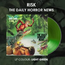   RISK - The Daily Horror News / light green vinyl bakelit / LP