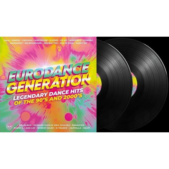 VÁLOGATÁS - Eurodance Generation / vinyl bakelit / 2xLP