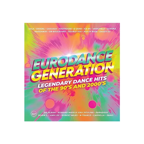 VÁLOGATÁS - Eurodance Generation / vinyl bakelit / 2xLP