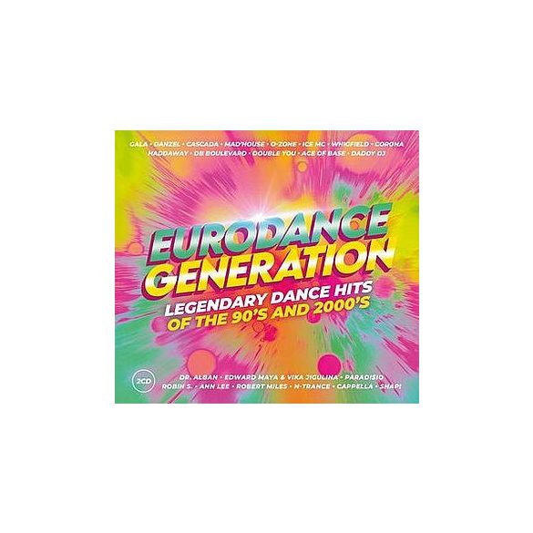 VÁLOGATÁS - Eurodance Generation / 2cd / CD