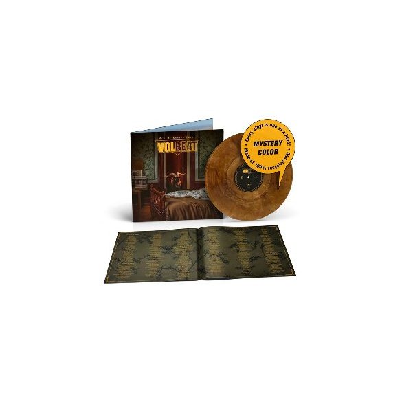 VOLBEAT - God of Angels Trust / színes vinyl bakelit / LP