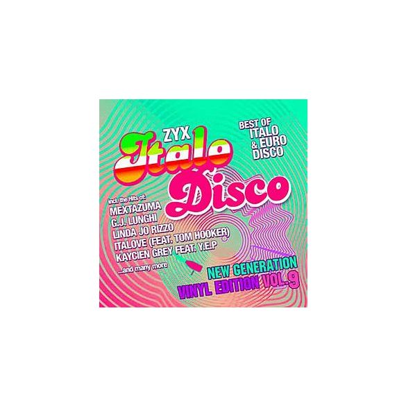 VÁLOGATÁS - Zyx Italo Disco New Generation Vinyl Edition 9 / vinyl bakelit / LP