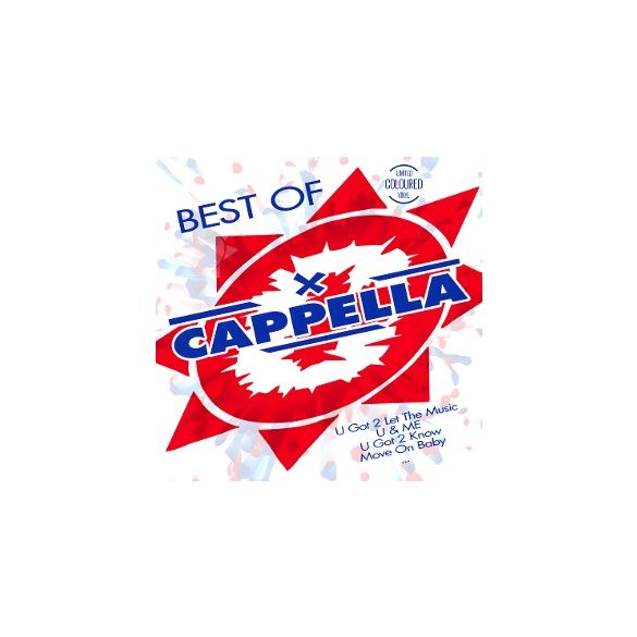 CAPPELLA - Best of / színes vinyl bakelit / LP