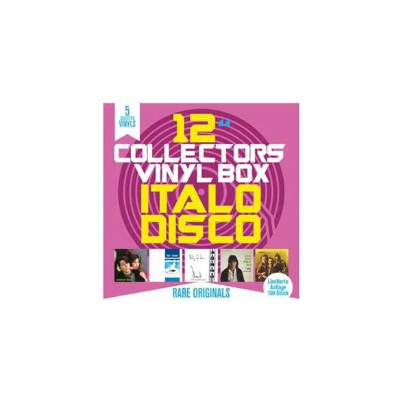 12" Collector's Vinyl Box: Italo Disco / maxi vinyl  / "12 BOX