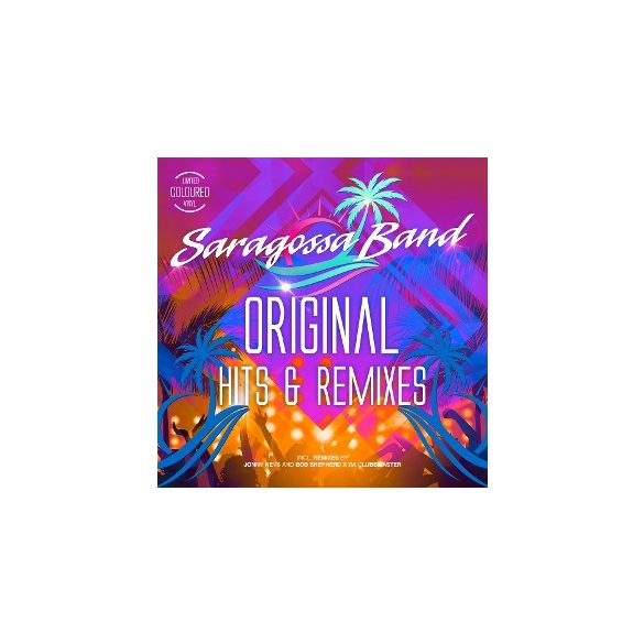 SARAGOSSA BAND - Original Hits & Remixes / színes vinyl bakelit maxi / "12