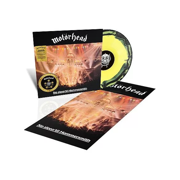 MOTORHEAD - No Sleep 'Til Hammersmith / színes vinyl bakelit / LP