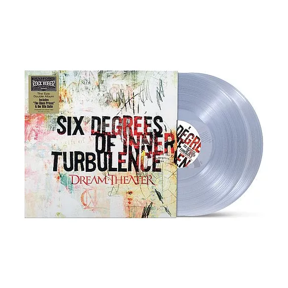 DREAM THEATER - Six Degrees Of Inner Turbulence / színes vinyl bakelit / 2xLP