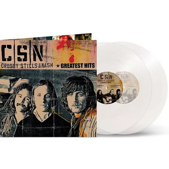 CROSBY STILLS & NASH - Greatest Hits / színes vinyl bakelit / 2xLP