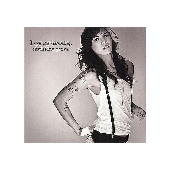 CHRISTINA PERRI - Lovestrong. / clear vinyl bakelit / LP