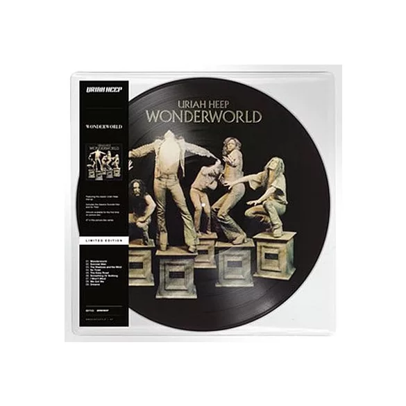 URIAH HEEP - Wonderworld / picture disc vinyl bakelit / LP