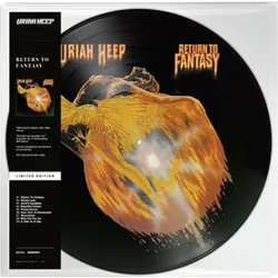   URIAH HEEP  - Return To Fantasy / picture disc vinyl bakelit / LP