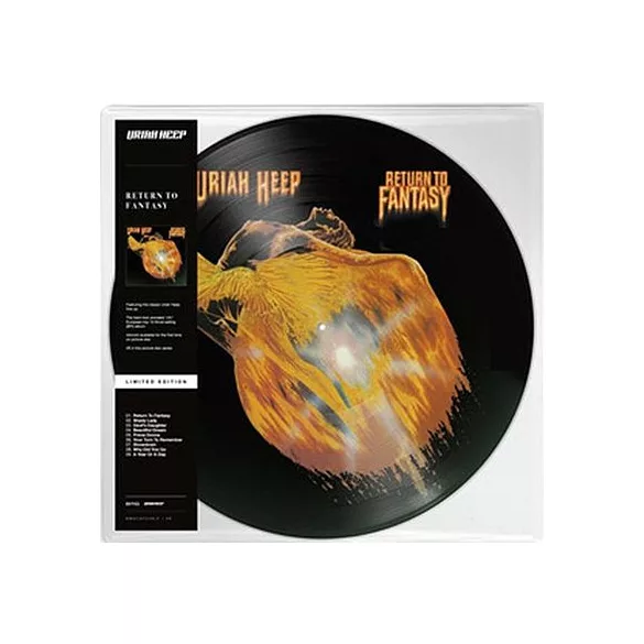 URIAH HEEP  - Return To Fantasy / picture disc vinyl bakelit / LP