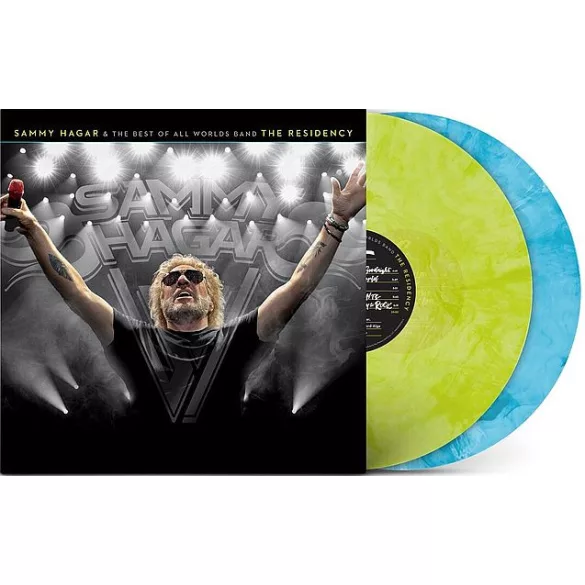 SAMMY HAGAR & THE BEST OF ALL WORLDS BAND - The Residency / szÍnes vinyl bakelit / 2xLP